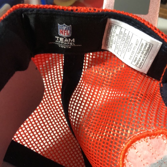 Chicago Bears NFL Youth Stealth Helmet SnapBack Mesh Hat Cap Boys 8-20 - Picture 6 of 7